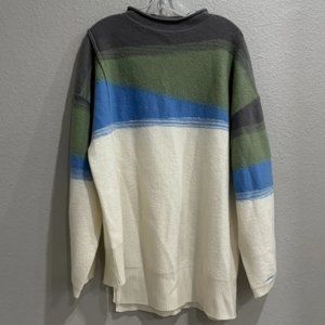 Nike Yoga Therma-FIT ADV Wool Long Sleeve Knit Sweater Top Size Large